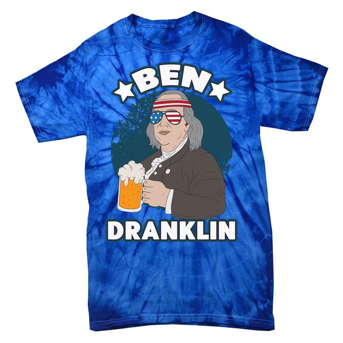 4th Of July Memorial Day Ben Drankin Benjamin Franklin Cute Gift Tie-Dye T-Shirt