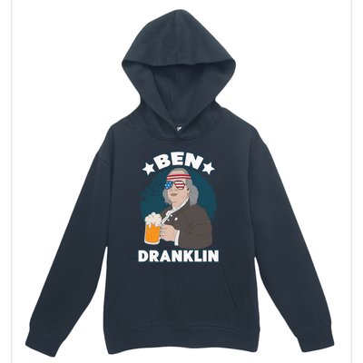 4th Of July Memorial Day Ben Drankin Benjamin Franklin Cute Gift Urban Pullover Hoodie