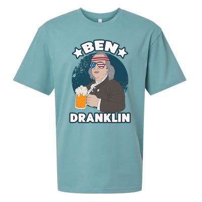 4th Of July Memorial Day Ben Drankin Benjamin Franklin Cute Gift Sueded Cloud Jersey T-Shirt