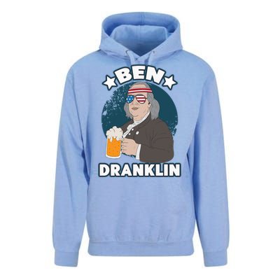 4th Of July Memorial Day Ben Drankin Benjamin Franklin Cute Gift Unisex Surf Hoodie