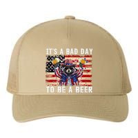 4th Of July Its A Bad Day Tobe A Beer Funny Racoon Gift Yupoong Adult 5-Panel Trucker Hat