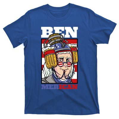 4th Of July Independence Day Ben Drankin Merica Funny Gift T-Shirt