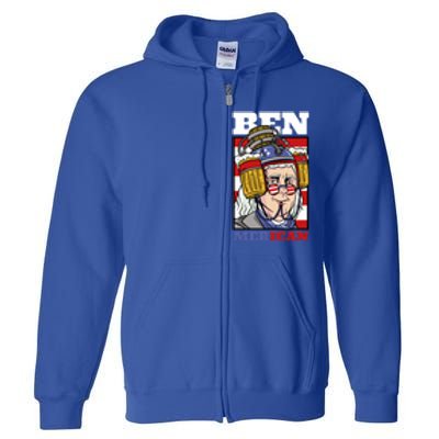 4th Of July Independence Day Ben Drankin Merica Funny Gift Full Zip Hoodie