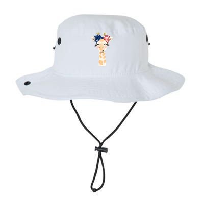 4th Of July Usa Giraffe Cute Legacy Cool Fit Booney Bucket Hat