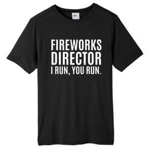 4th Of July Cute Gift Fireworks Director Gift Tall Fusion ChromaSoft Performance T-Shirt