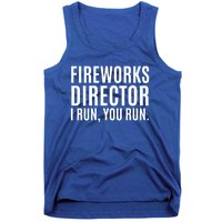 4th Of July Cute Gift Fireworks Director Gift Tank Top