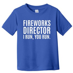 4th Of July Cute Gift Fireworks Director Gift Toddler T-Shirt