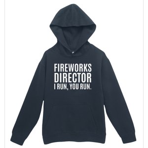 4th Of July Cute Gift Fireworks Director Gift Urban Pullover Hoodie