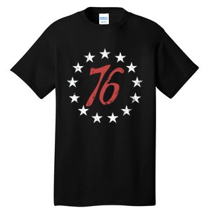 4th Of July The Spirit 76 Tall T-Shirt