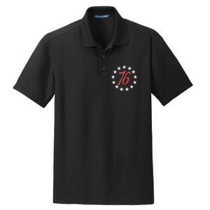 4th Of July The Spirit 76 Dry Zone Grid Polo