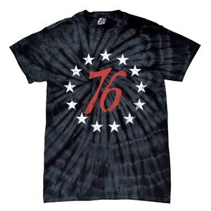 4th Of July The Spirit 76 Tie-Dye T-Shirt