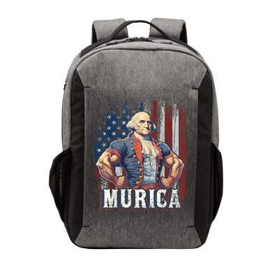 4th Of July Patriotic Funny George Washington July 4th Vector Backpack