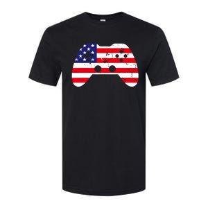 4th Of July T Video Game Gamer Usa Softstyle CVC T-Shirt