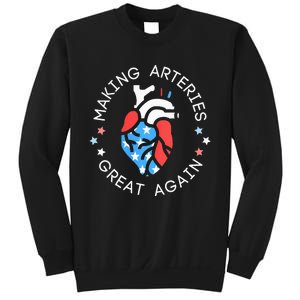 4th Of July Cardiac Nurse Making Arteries Great Again Sweatshirt