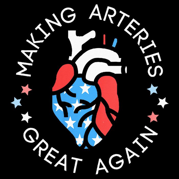 4th Of July Cardiac Nurse Making Arteries Great Again Drawstring Bag