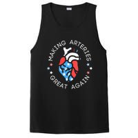 4th Of July Cardiac Nurse Making Arteries Great Again PosiCharge Competitor Tank