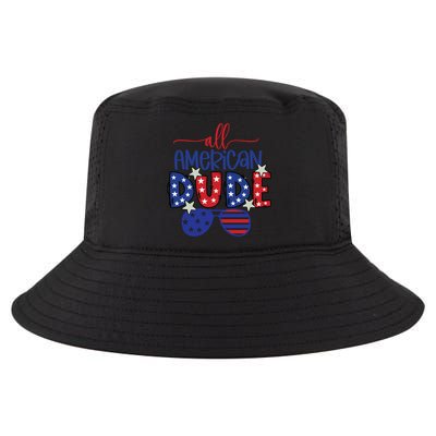 4th Of July Sunglasses All American Dude Cool Gift Cool Comfort Performance Bucket Hat