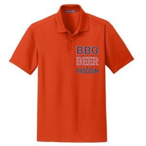 4th Of July Patriotic Usa American Flag Bbq Beer Freedom Cool Gift Dry Zone Grid Polo