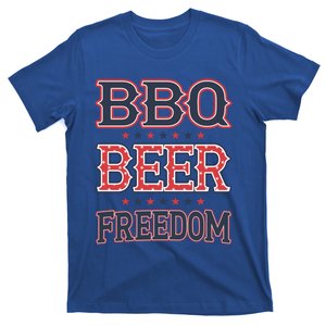 4th Of July Patriotic Usa American Flag Bbq Beer Freedom Cool Gift T-Shirt