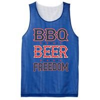 4th Of July Patriotic Usa American Flag Bbq Beer Freedom Cool Gift Mesh Reversible Basketball Jersey Tank