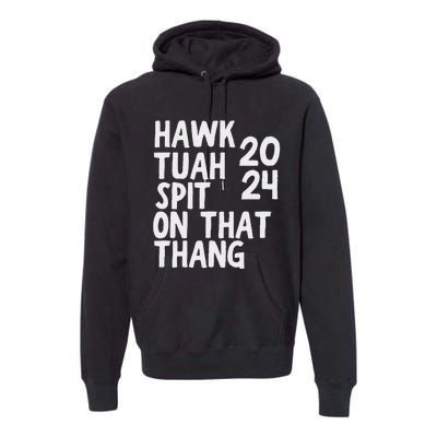 4th Of July Patriotic Usa Hawk Tush Viral Premium Hoodie