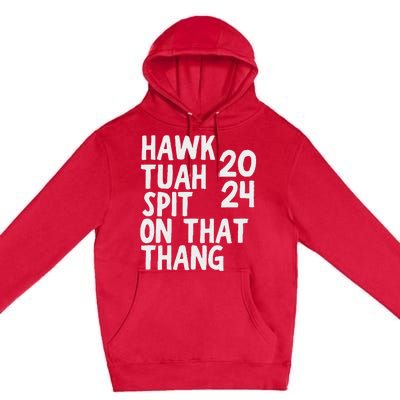 4th Of July Patriotic Usa Hawk Tush Viral Premium Pullover Hoodie