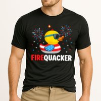 4th Of July Duck Firequacker Patriotic Fourth Of July Funny Performance Shirt