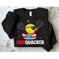 4th Of July Duck Firequacker Patriotic Fourth Of July Funny Sweatshirt