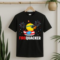 4th Of July Duck Firequacker Patriotic Fourth Of July Funny T-Shirt