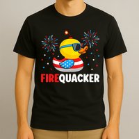 4th Of July Duck Firequacker Patriotic Fourth Of July Funny T-Shirt