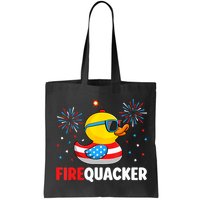 4th Of July Duck Firequacker Patriotic Fourth Of July Funny Bag