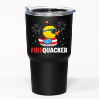 4th Of July Duck Firequacker Patriotic Fourth Of July Funny Tumbler