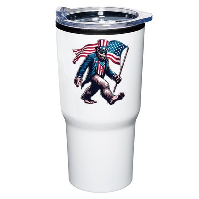 4th Of July Bigfoot Sasquatch American Flag Usa Tumbler