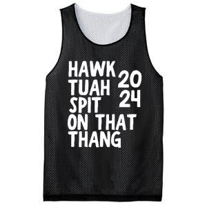 4th Of July Patriotic Usa Hawk Tuah Spit On That Thing Mesh Reversible Basketball Jersey Tank