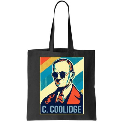 4th Of July Calvin Coolidge President Retro Patriotic Bag