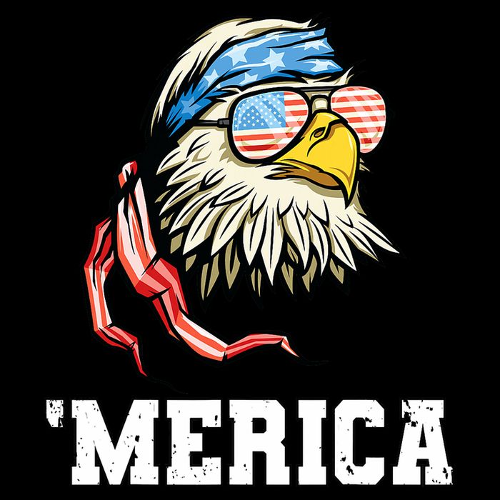 4th Of July Merica Usa Flag Bald Eagle Patriotic Veteran City Backpack