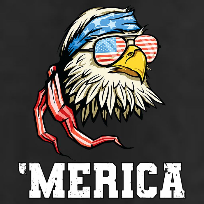 4th Of July Merica Usa Flag Bald Eagle Patriotic Veteran Adult Drive Performance Visor