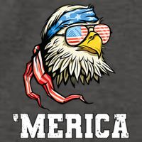 4th Of July Merica Usa Flag Bald Eagle Patriotic Veteran Vector Backpack
