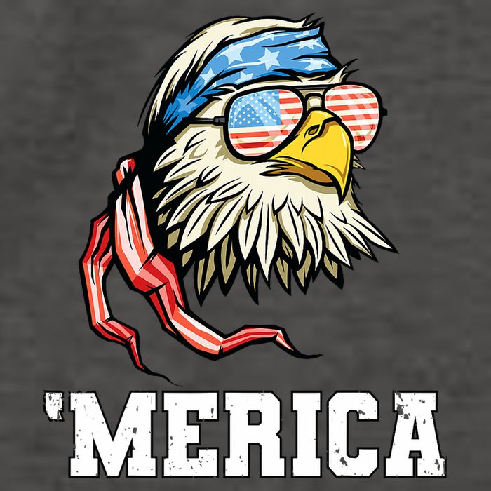 4th Of July Merica Usa Flag Bald Eagle Patriotic Veteran Vector Backpack