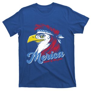 4th Of July Merica Mullet Eagle Independence Day Us Flag Gift T-Shirt