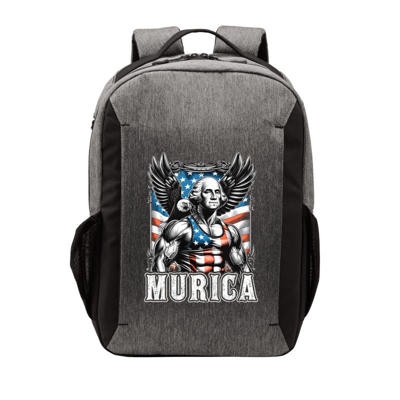 4th Of July Patriotic Funny George Washington July 4th Usa Vector Backpack