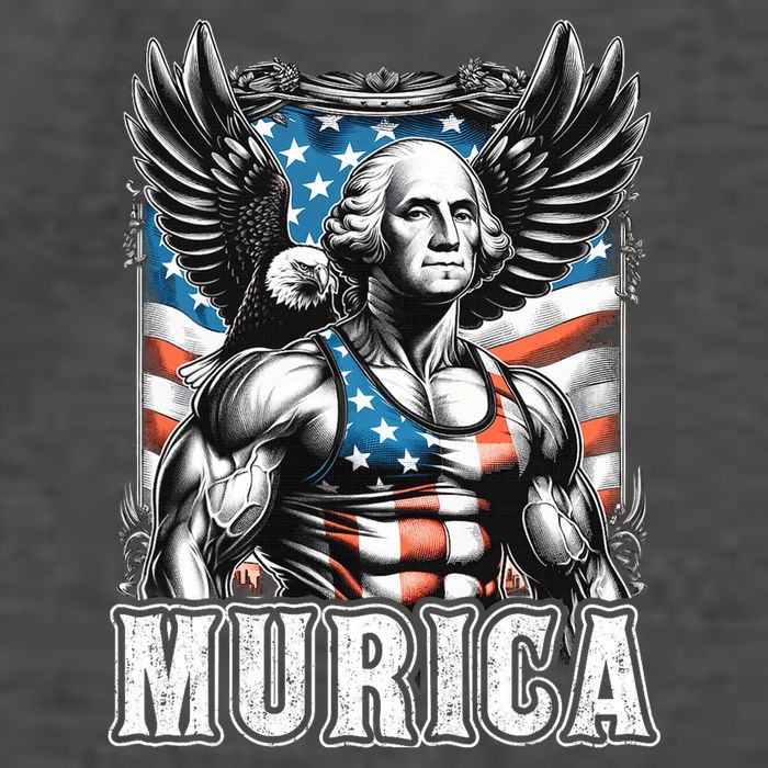 4th Of July Patriotic Funny George Washington July 4th Usa Vector Backpack