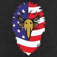 4th Of July Bald Eagle With American Flag Cool Comfort Performance Bucket Hat