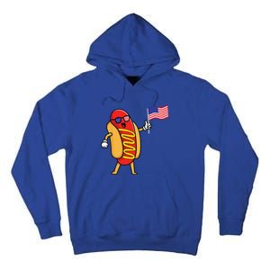 4th Of July Hot Dog Hotdog 4th Of July Tall Hoodie