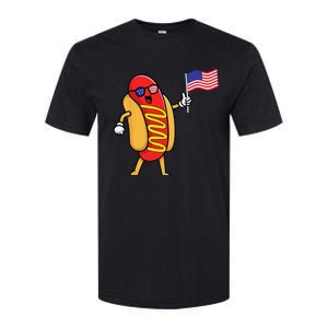 4th Of July Hot Dog Hotdog 4th Of July Softstyle CVC T-Shirt