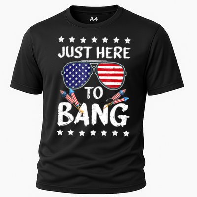 4th Of July Just Here To Bang Usa Performance Shirt