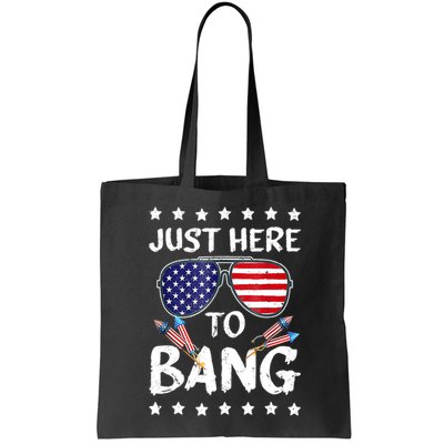 4th Of July Just Here To Bang Usa Bag