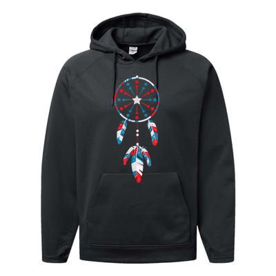 4TH Of July Performance Fleece Hoodie