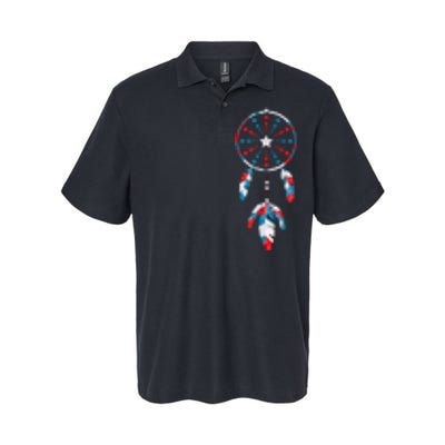 4TH Of July Softstyle Adult Sport Polo