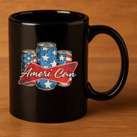4th Of July  America  Independence Day 11oz C Handle Ceramic Mug